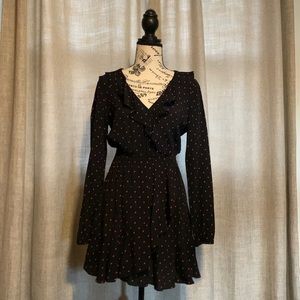 Express Faux Wrap Dress